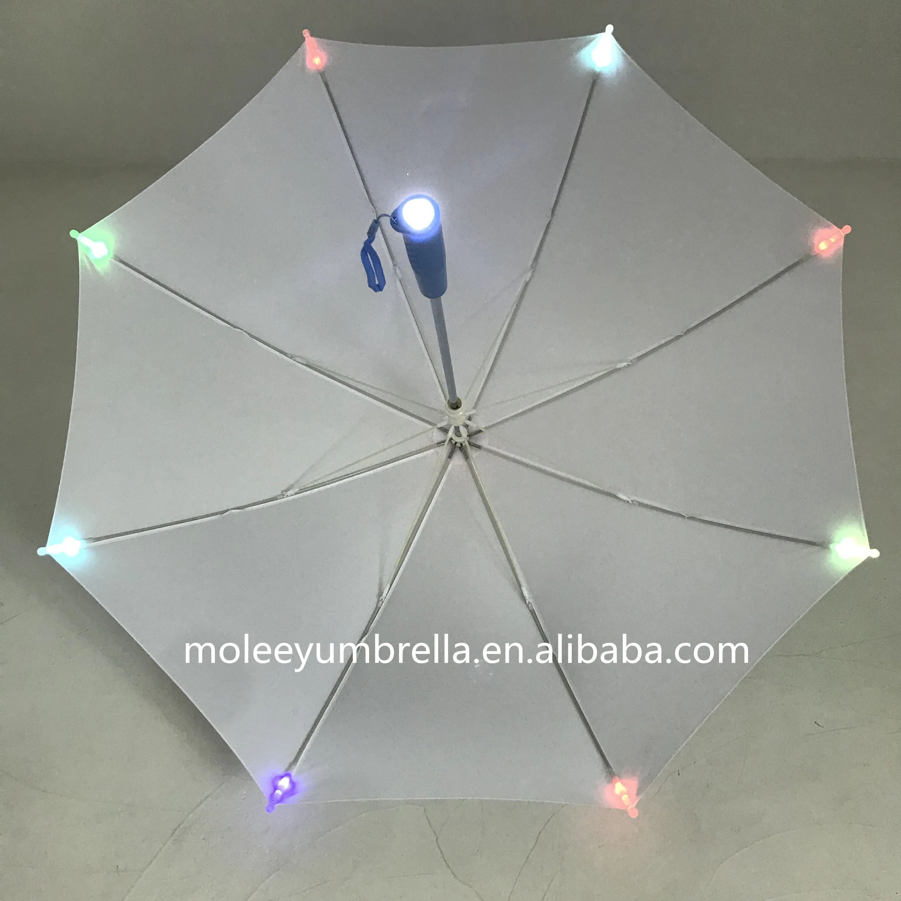 Chinese Shenzhen Plastic Girls UV Parasol Victoria Secret Top LED Quality Umbrella