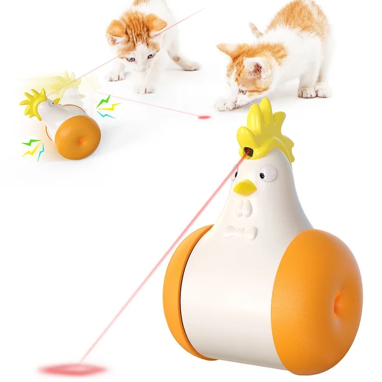 Infared Red Light Spot Cat Teasing Toy Chicken Laser Light Electric Cat Toy