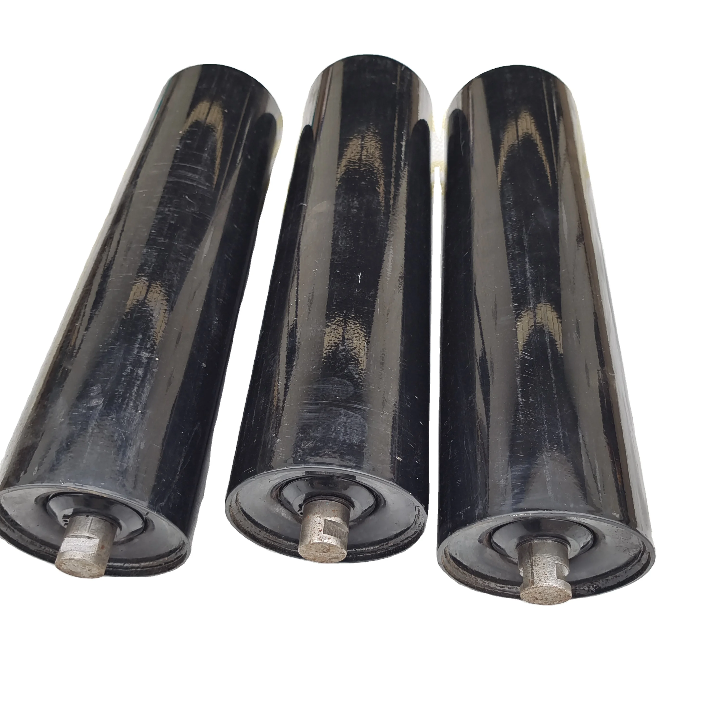 conveyor machine equipment mine stone cement steel rubber conveyor belt roller idler drive pulley