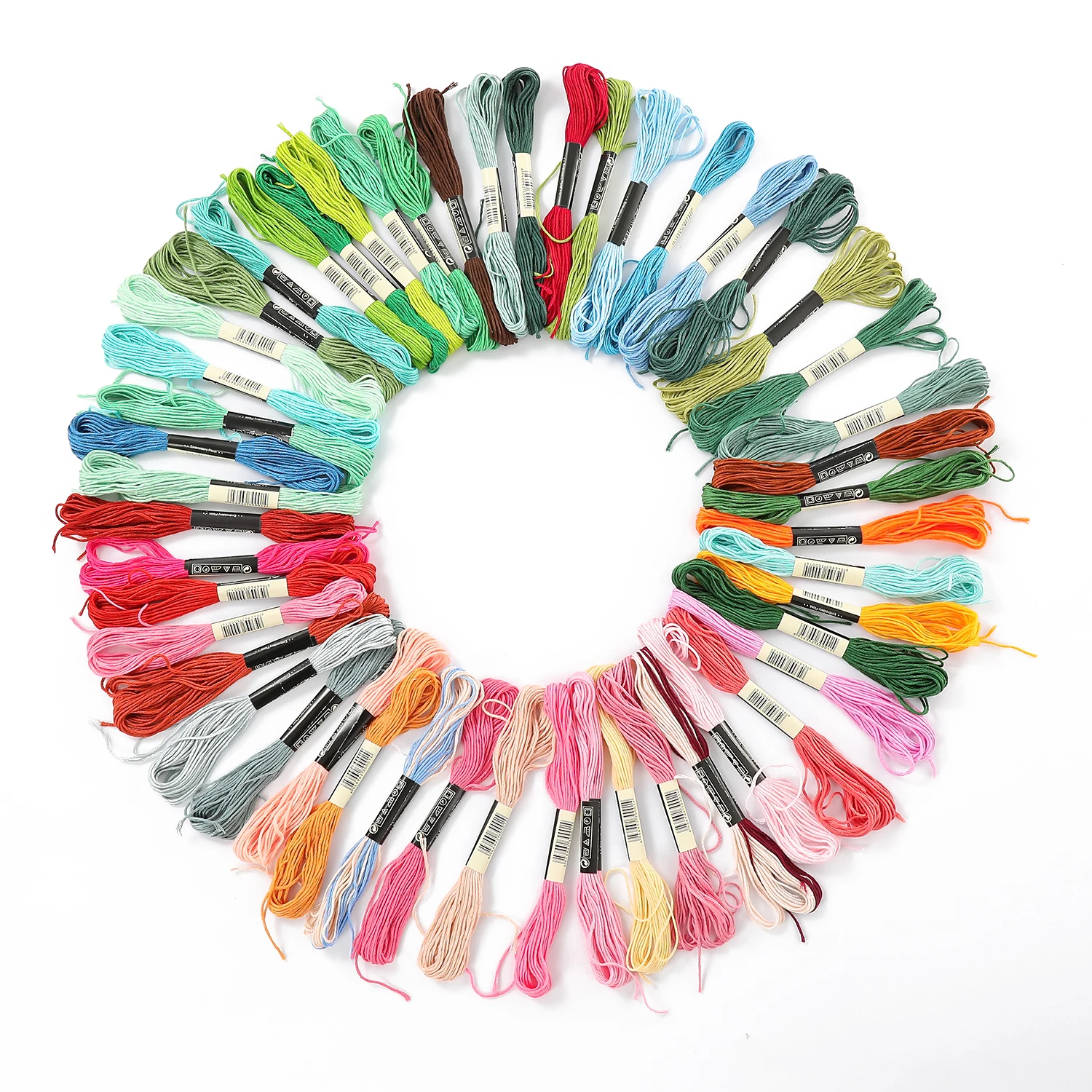 Cross Stitch Embroidery Thread Branch 100 Color Embroidery Thread Polyester Cotton Thread Embroidery Line