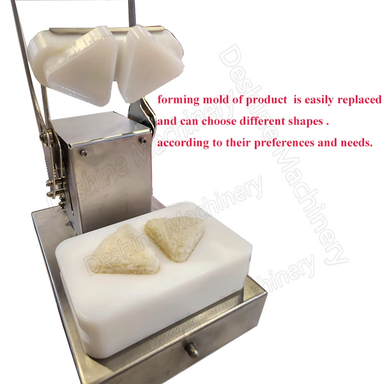 onigiri sushi rice roll maker machine sushi rice ball forming making machine