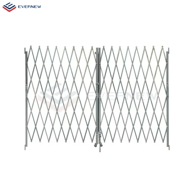 New design steel security Security expandable folding gate