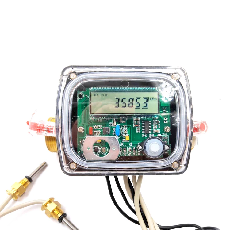 Лучшее качество низкая цена 213A измеритель теплового потока теплосчетчик modbus 8-бит ЖК-дисплей ультразвуковой