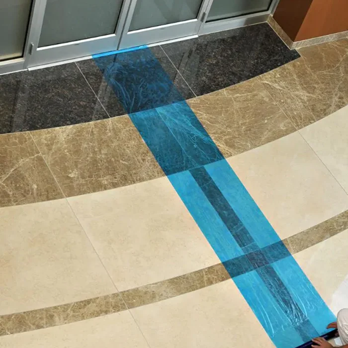 adhesive pe protective film for pvc marble sheet free sample