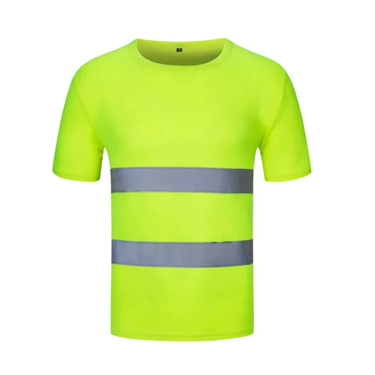 Оптовая торговля OEM мужские рубашки-поло по оптовым ценам Hi Vis Высокая viz visibleility с короткими рукавами защитная Рабочая одежда рубашка с длинным рукавом Светоотражающие Полоски ткань отводящая влагу