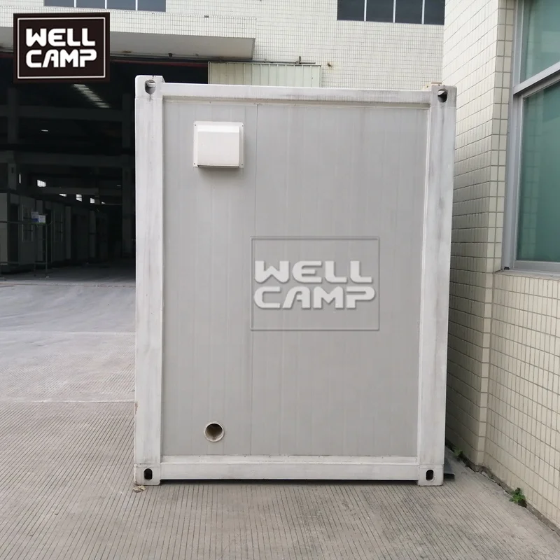 Fast Assemble Container Mobile Toilet in Prefabricated Houses Container Sentry Box Portable Toilet Guard House 3D Model Design