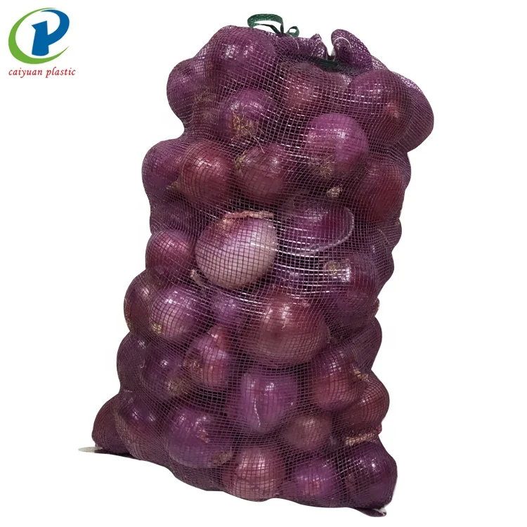 Disposable Feature and Accept Custom Order pp leno mesh bag for potato