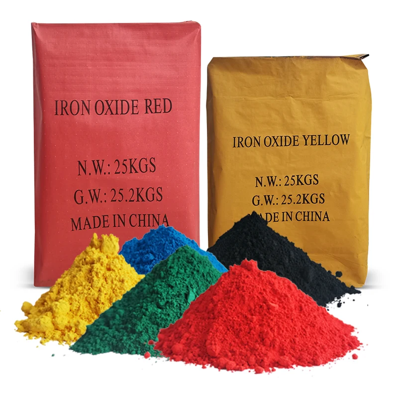 Pigment powder iron oxide blue for epoxy floor paint iron oxide pigment red iron oxide yellow pigment