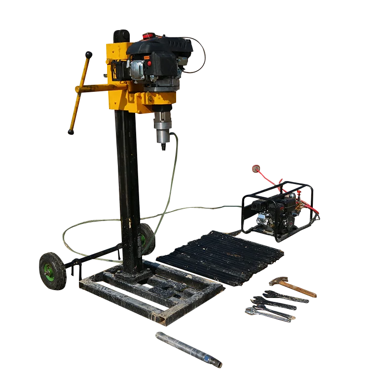 Mini backpack core sample drilling rig portable field drill of construction made in China