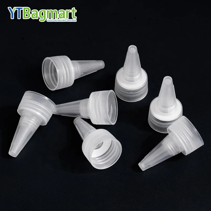 60 Ml 100 Ml 150 Ml 200 Ml Pet Twist Top Cap Applicator Mini Squeeze Bottle For Hair Oil
