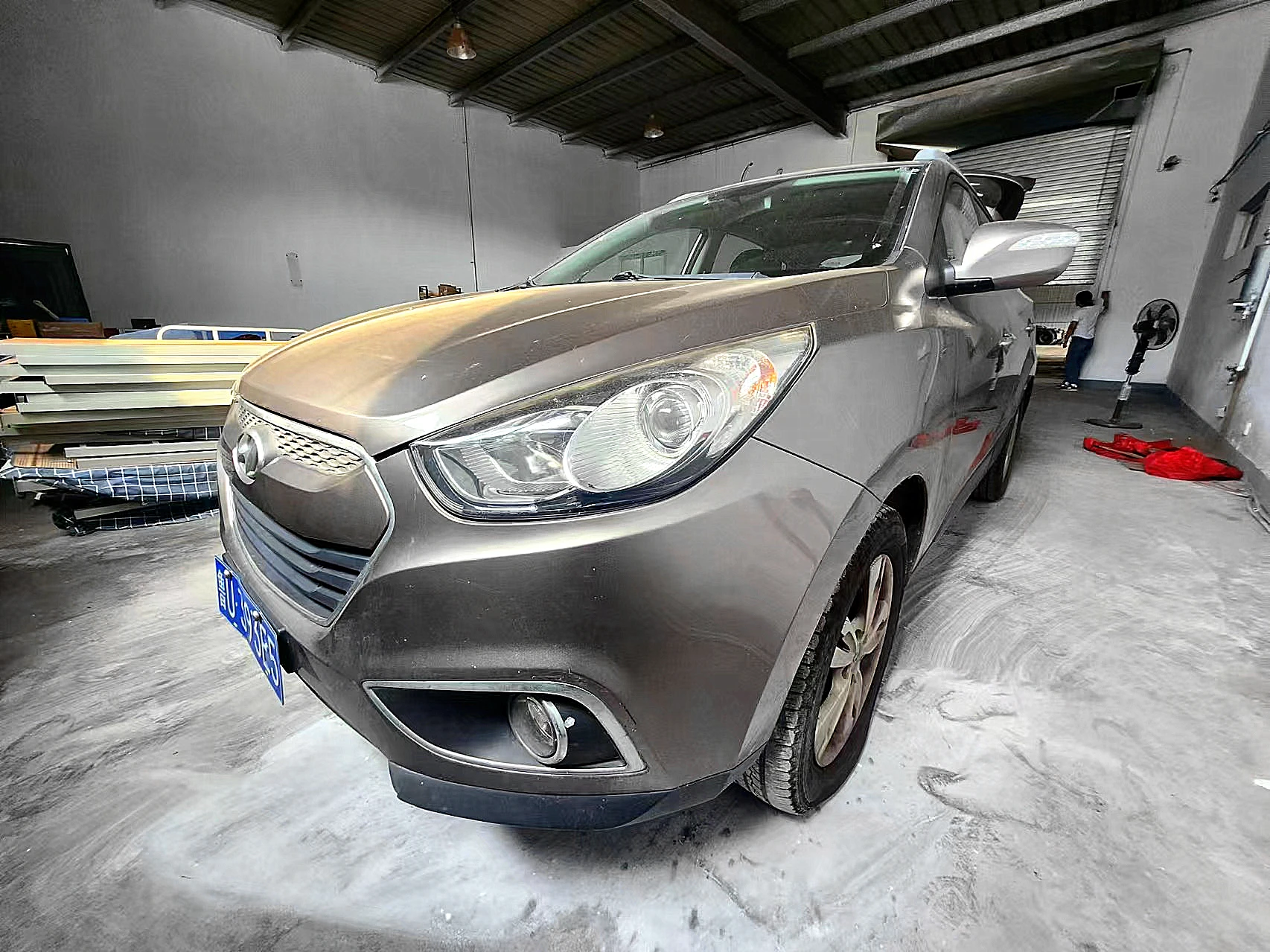 Hyunda IX35 SUV fuel vehicle Used Car ix35 suv Rear Camera Left Steering  Wholesale Hyunda Big SUV China IX35