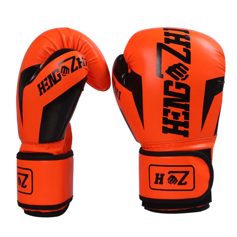Kick Boxing Gloves for Men Women PU Karate Muay Thai Guantes De Boxeo Free Fight MMA Sanda Training Adults Kids Equipment