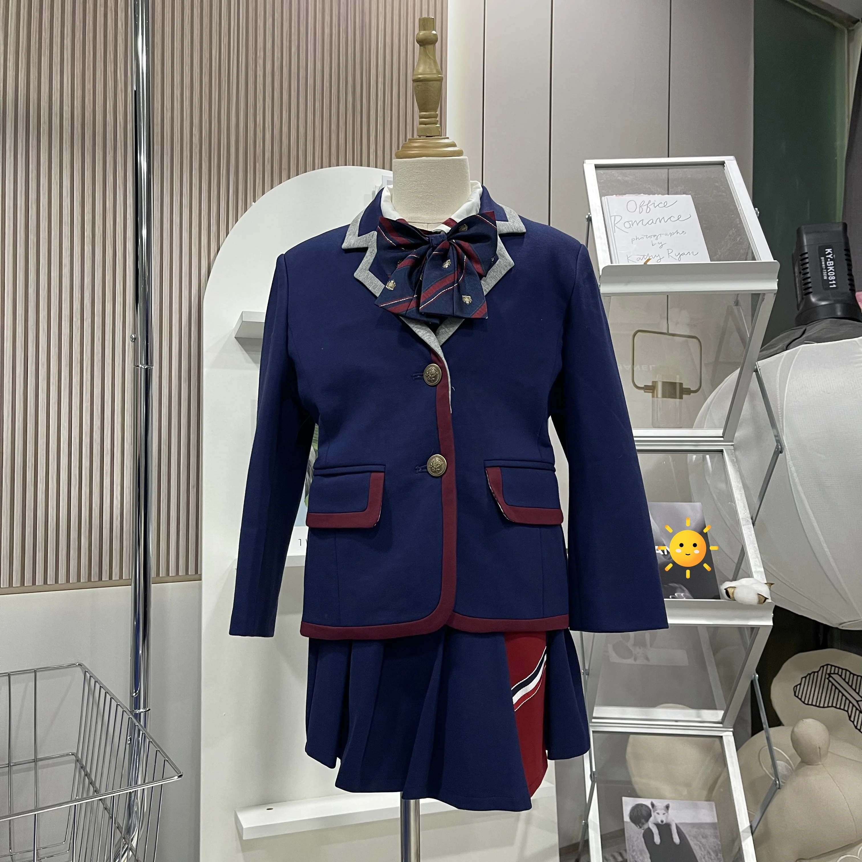 New Arrival Wholesale Socks Cheap Black And White Blouse School Uniform