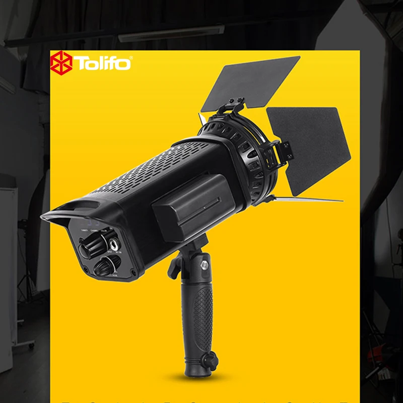 LS 60d Photographic Lighting CRI 96 TLCI 98 Support App Control Built-in 8Lighting FX for Outdoor Shooting with BarnDoor