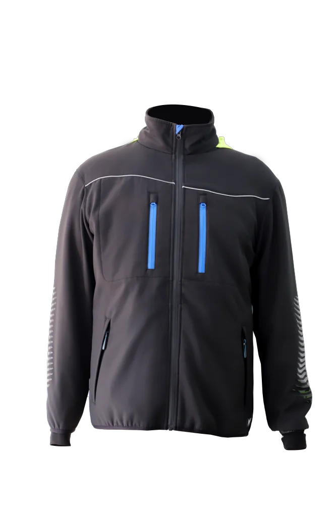 Custom Logo Mens Multi-pocketed Durable Ripstop Waterproof Polyester Company Cargo Workwear Uniform Work Jacket