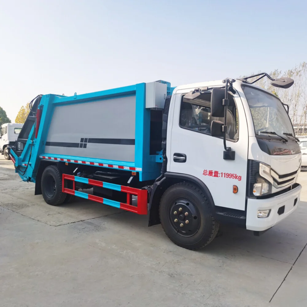 Cheap Garbage Compactor Truck Fully Automatic Compressed Garbage Truck Body Waste Refuse Collection Compression Garbage Truck