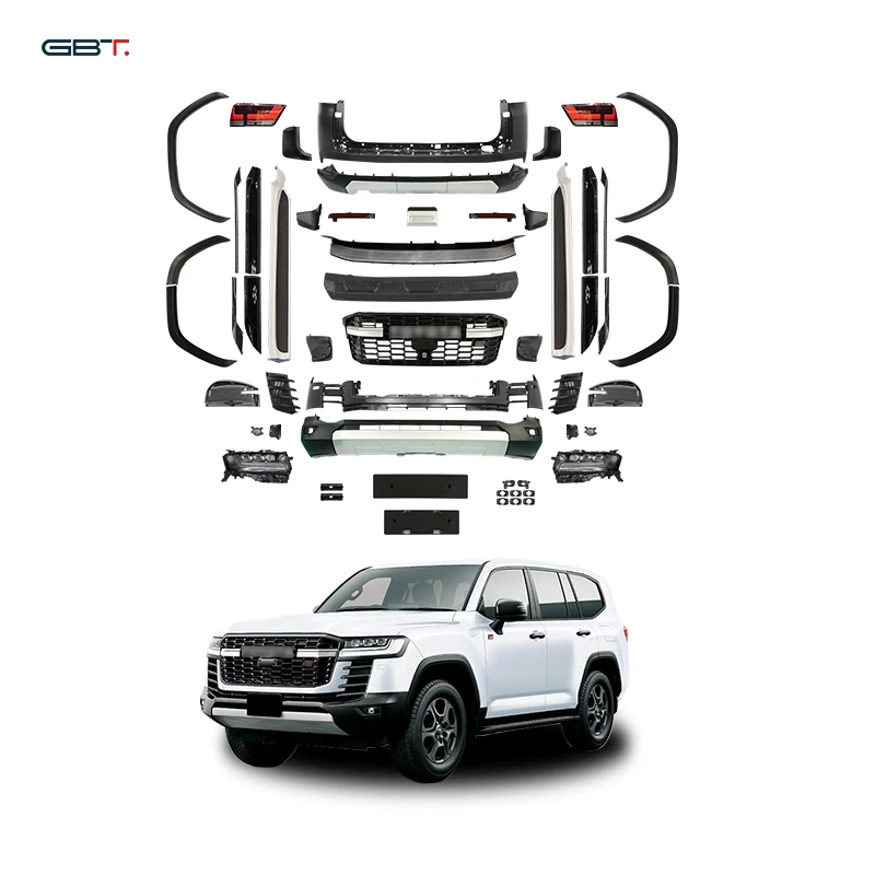 Трендовые продукты GBT, 2022 г, стиль Land Cruiser 300, базовый корпус, обновление GX до модели VX для 2021-подходит для Toyota LC300
