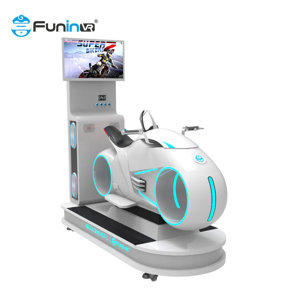 
Best VR race car VR Motorcycle 9d racing Simulator For Shopping Mall 