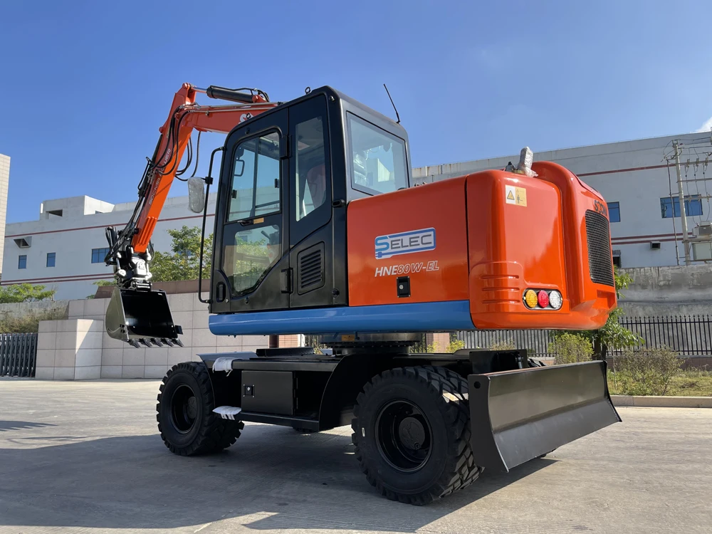 SOCMA 8 TON ELECTRIC WHEEL EXCAVATOR