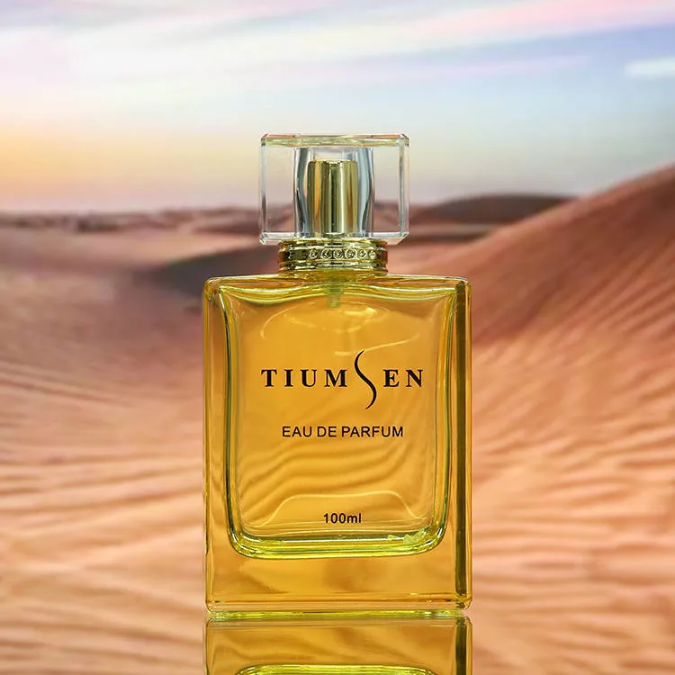 Custom Vintage OEM ODM Refillable Glass 50ml 100ml Empty Gold Luxury Arabic Hand Painted Perfume Bottle