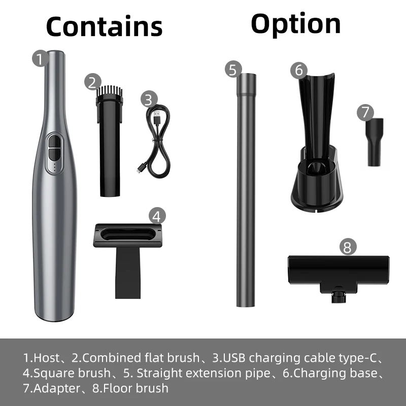 Cordless Vacuum Cleaner Upgraded Rechargeable Stick Handheld Vacuum Cleaner