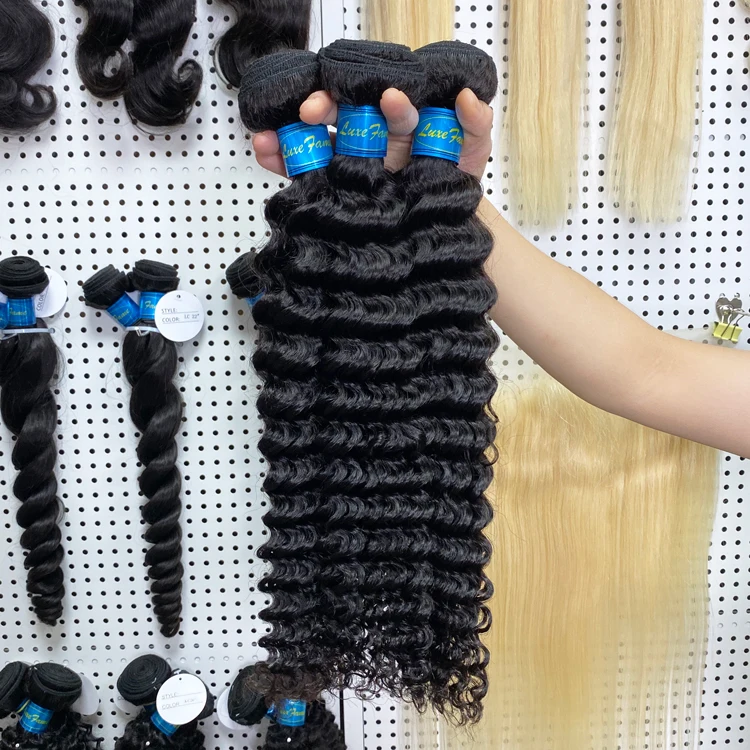 Blonde Raw Vietnam Remy 12a Hair,Wet And Wavy Bulk Malaysian Blonde Hair,5a Grade Double Drawn Bleach Blonde Hair