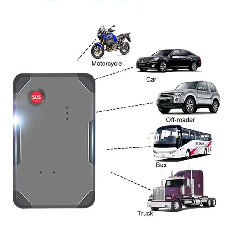 Magnetic for Car with Big Battery 6000mAh on Vehicle Sharing GF07 GF-09 GF22 GF21 Protocol 4G Portable Car GPS Tracker