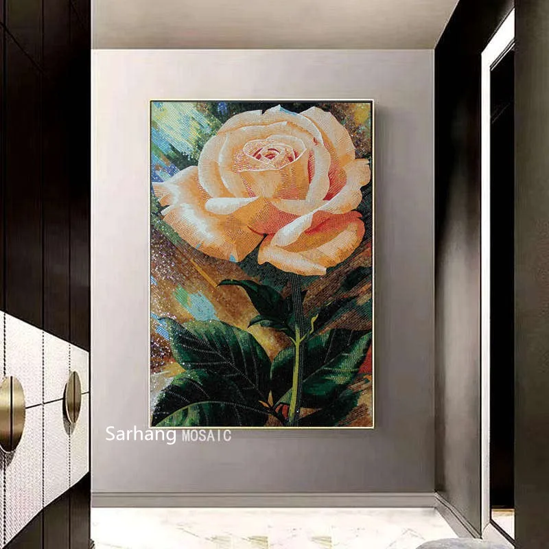  Высочайший уровень индивидуальные зеркальные мозаичные плитки для гостиной стены