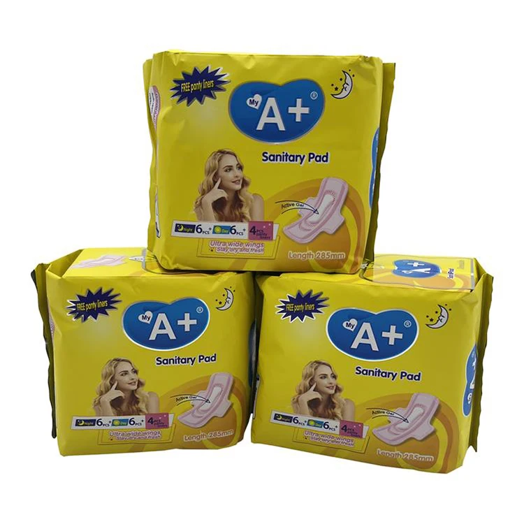 Heavy Flow Sanitary Pads Hot Sell Cheap Disposable Sanitary Napkins In Ghana Market