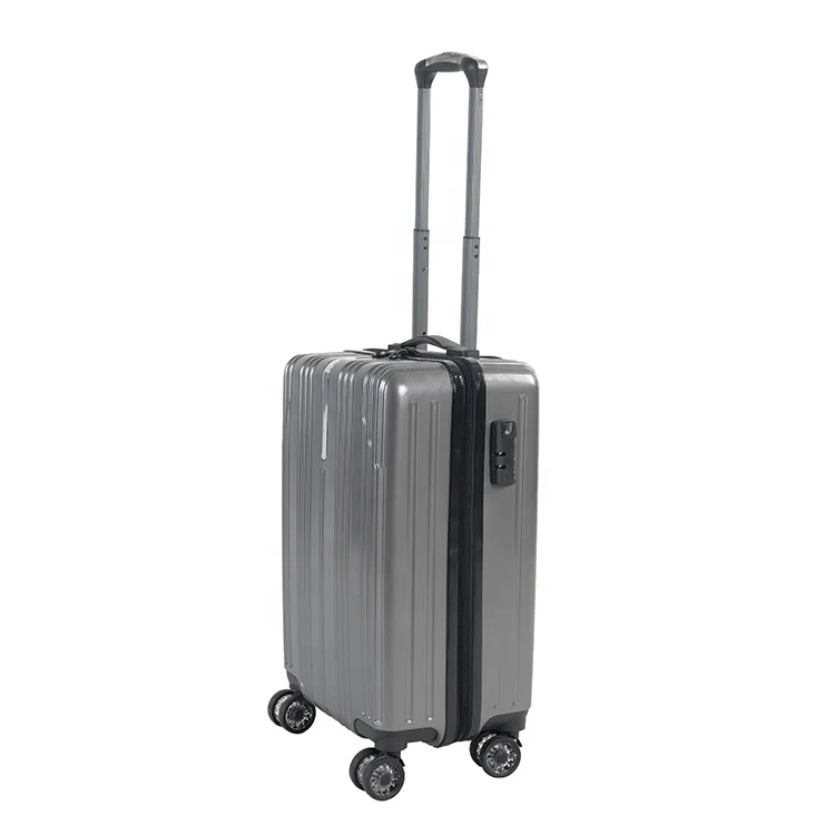 Free Sample Plastic Wholesale Cheap Air Carry Print Hardcase Luggage Sets On Luggage Set/Luggage Wholesale