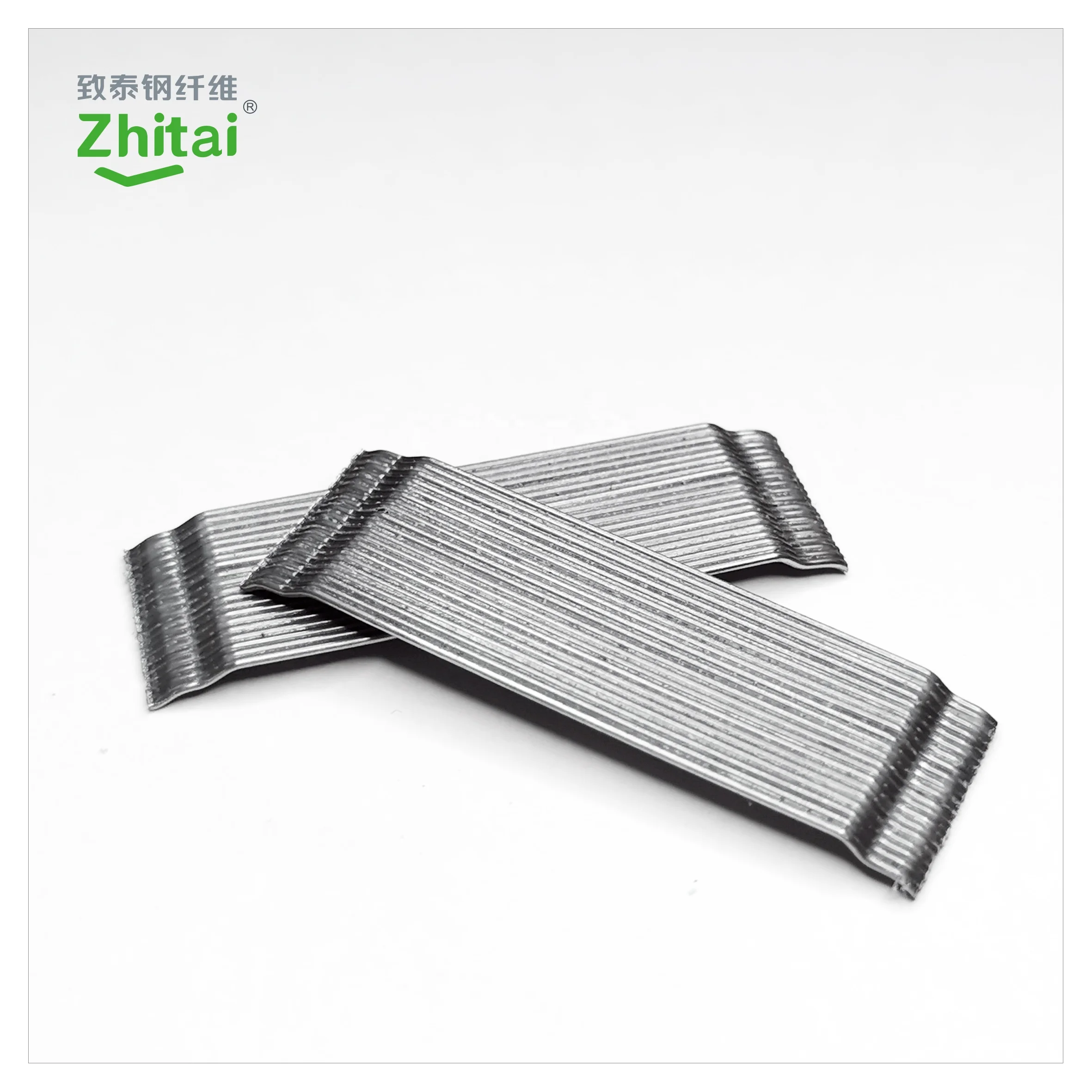Real Estate building materials 4D high tensile strength glued type steel fibre