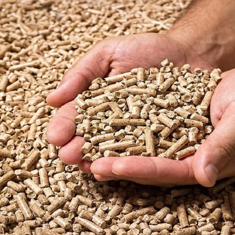 China Wood Pellet Manufacturer Supply High Combustion Rate Biological Particles with Good Quality