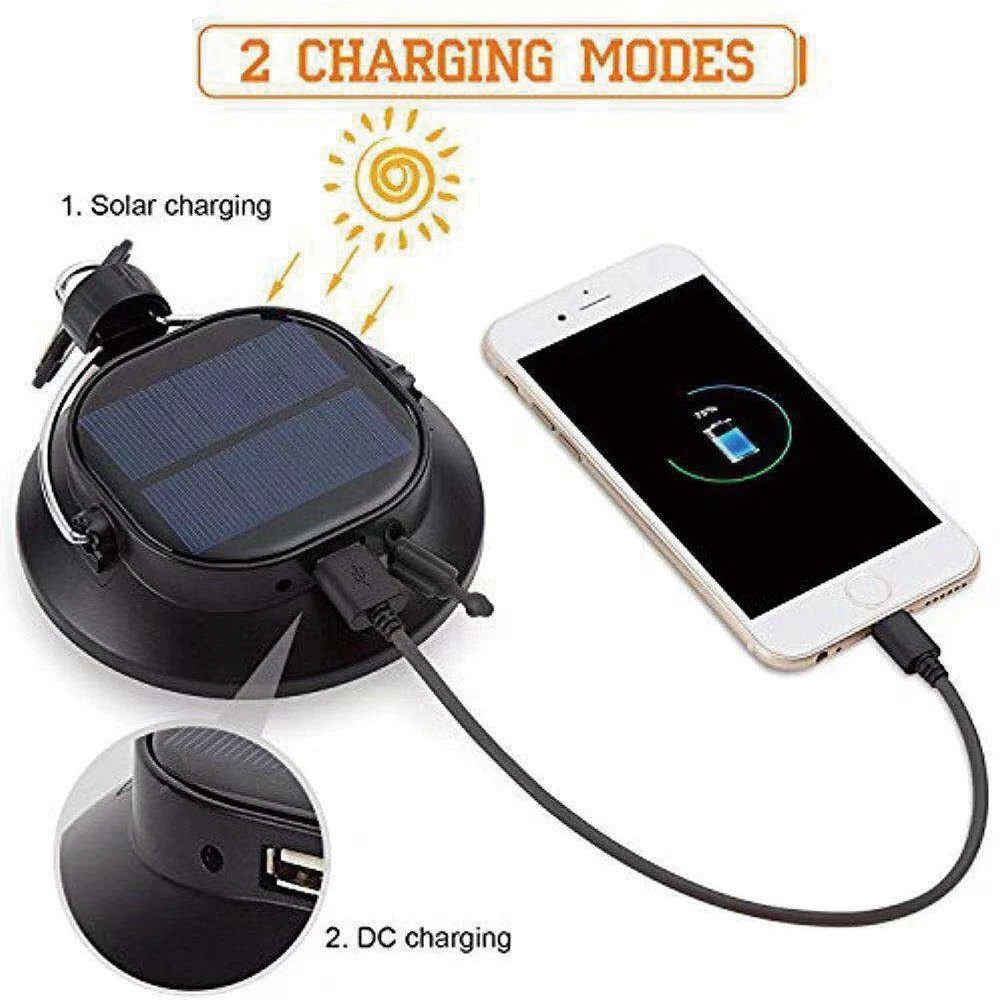 Instock LED Small Portable Solar Light Lamp Camping Fishing Traveling Hiking Walking,road Solar Built-in Battery Solar Energy 5v