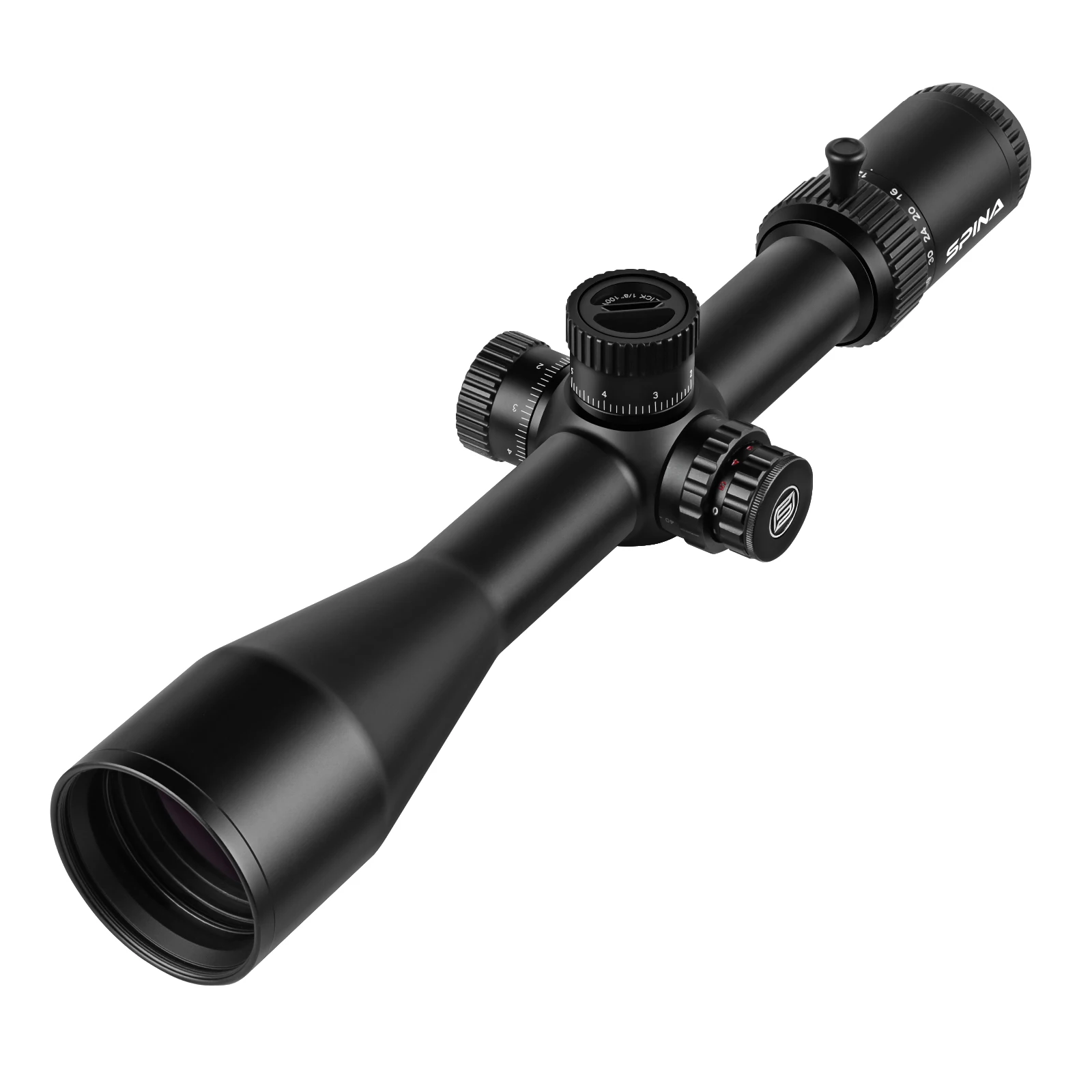 SPINA OPTICS 4-40x56 SF FFP Red Green Illuminated FMC 34mm Tube Diameter High Quality Hunting Scope