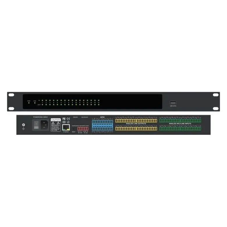 Best Seller system processor DSP audio mixer music instrument system for stage sound TFP1616 DSP audio system with private mold