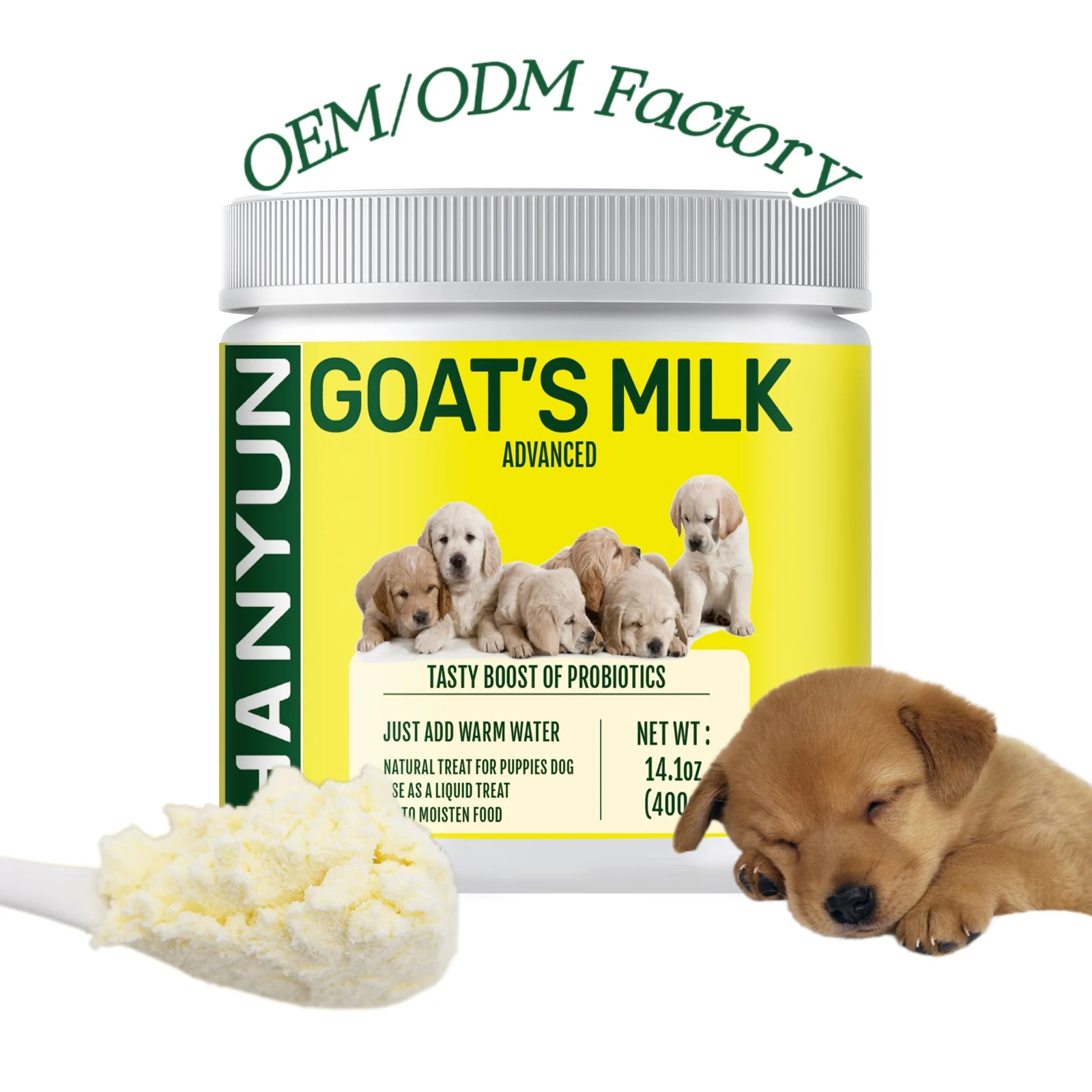 Wholesale Custom Pet Goat Milk Powder Supplement Milk Formula For Puppies And Kitten With Sensitive Digestive Systems