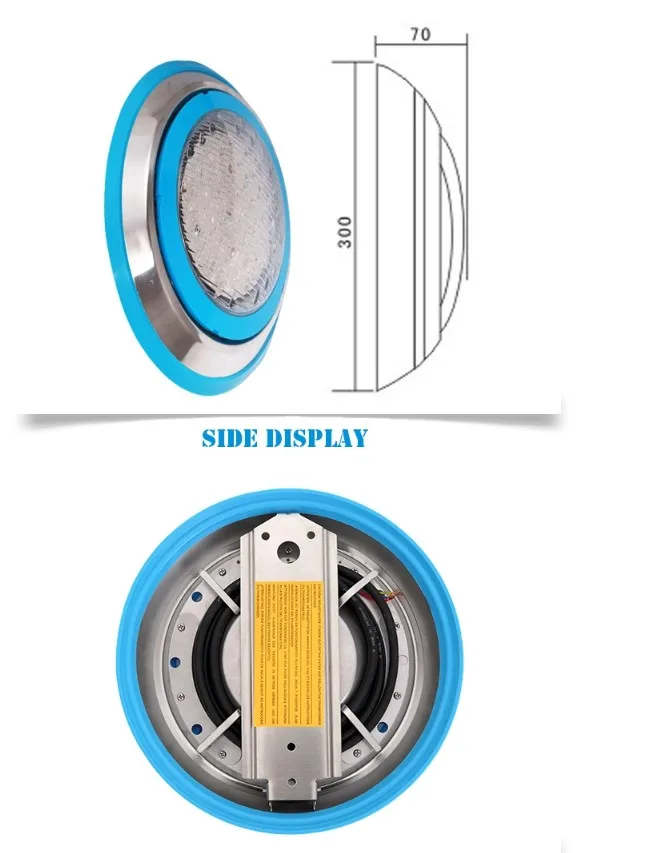Подводное применение 12 В вход IP68 светодиодные фонари для бассейна