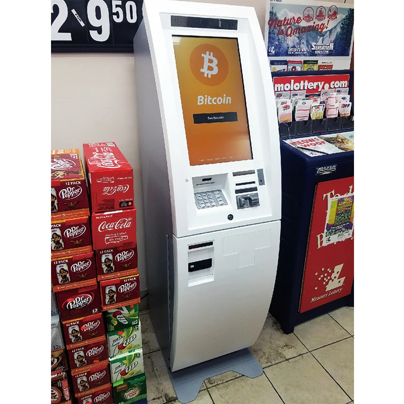 Self Service Machine Crypto ATM Bar Code Scanner and Card Payment Kiosk UsdT Token ATM Machine