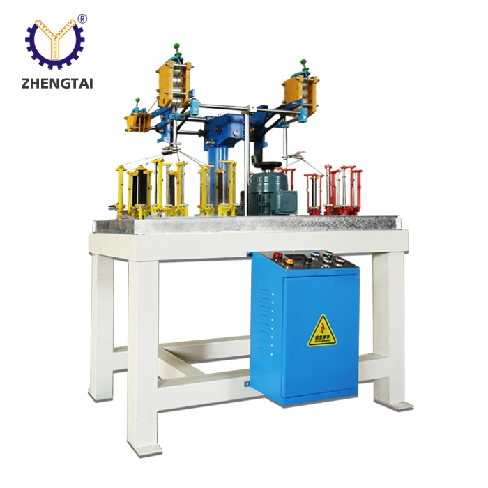 Zhengtai High Quality Flat 12 Spindle Rope Braiding machine For Sale
