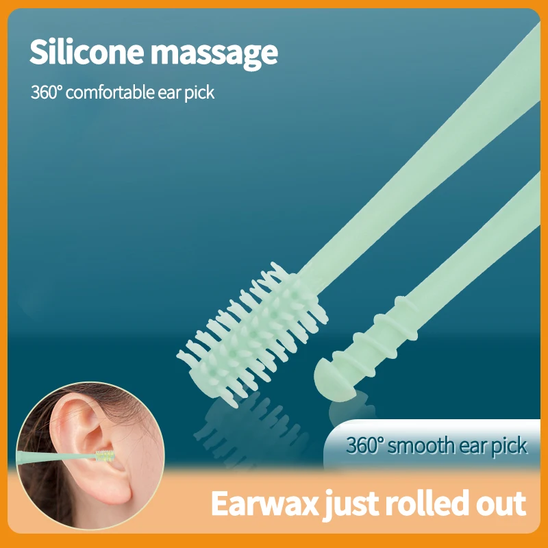 1/2/4PCS Ear Cleaner Wax Pickers Earpick Wax Remover Stainless Steel Piercing Kit Earwax Cleaning Kit Care Ear Clean Toolear