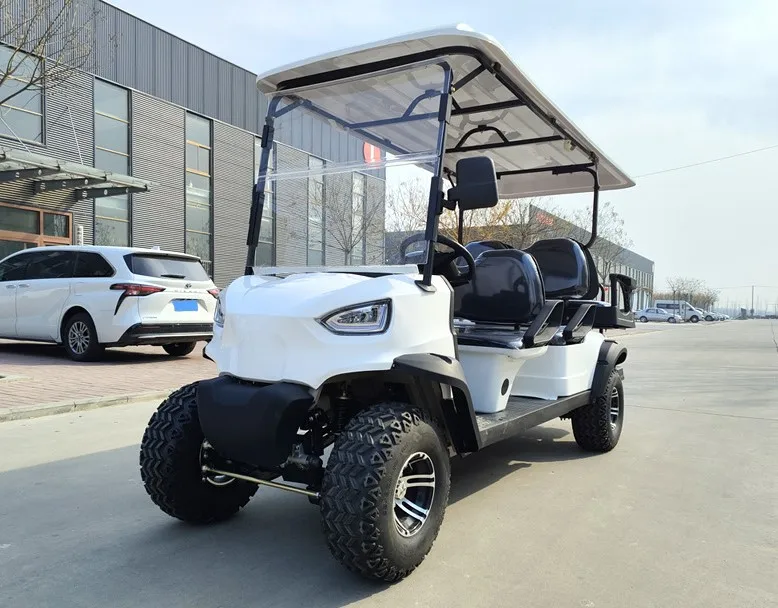 Electric Golf Cart 2/4/6/8 Seaters 60V100A UTV ATV Factory Directly