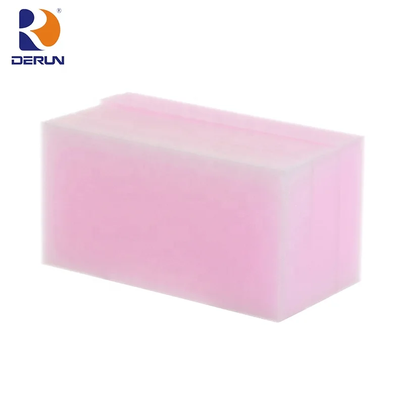 Kitchen Cleaning Drum Customized Pink High Density Melamine Sponge Nano Sponge
