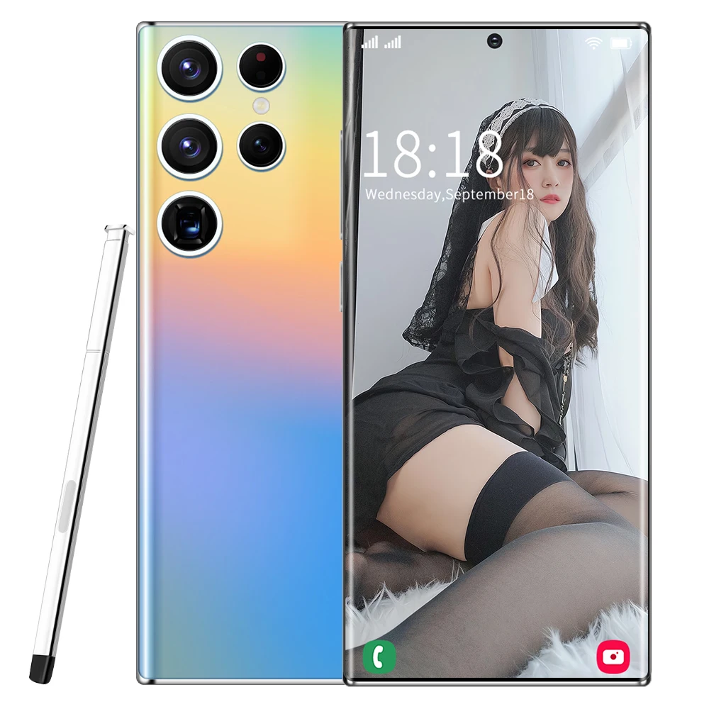Note30 ультра горячая Распродажа 5g Samsung телефонов Note30 Ультра с оперативной памятью 4 Гб + 16 Гб 6800 мАч аккумулятор большой емкости разблокированные сотовые телефоны, смартфоны