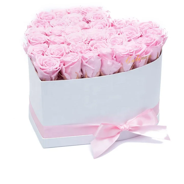 Wedding Valentine Gifts Set Stabilized Preserved Roses Immortal Eternal Forever Flower