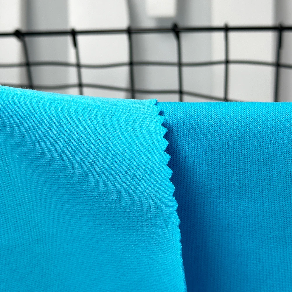 Premium Organic Supima Cotton Pima 220gsm Tshirt Fabric 100% Cotton Knit Single Jersey For High Quality T shirt