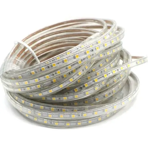 IP67 Waterproof Flexible LED Stripe Light Glue Filling Customized Soft Led Strip Light Outdoor  Lighting