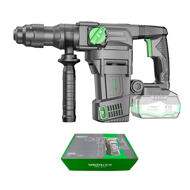 21V Demolition Hammer Breaker Cordless Power Drill OEM Brushless Rotary Hammer
