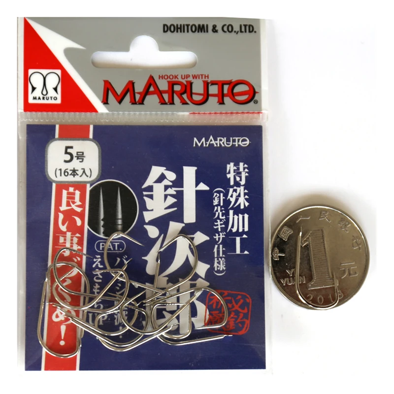 Японский оригинальный новый рыболовный крючок MARUTO, Тайро, Kanto, змея, живот