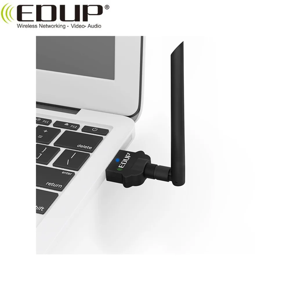 Двухдиапазонный беспроводной USB Wi-Fi адаптер EDUP 1200 Мбит/с 2 4 ГГц и 5
