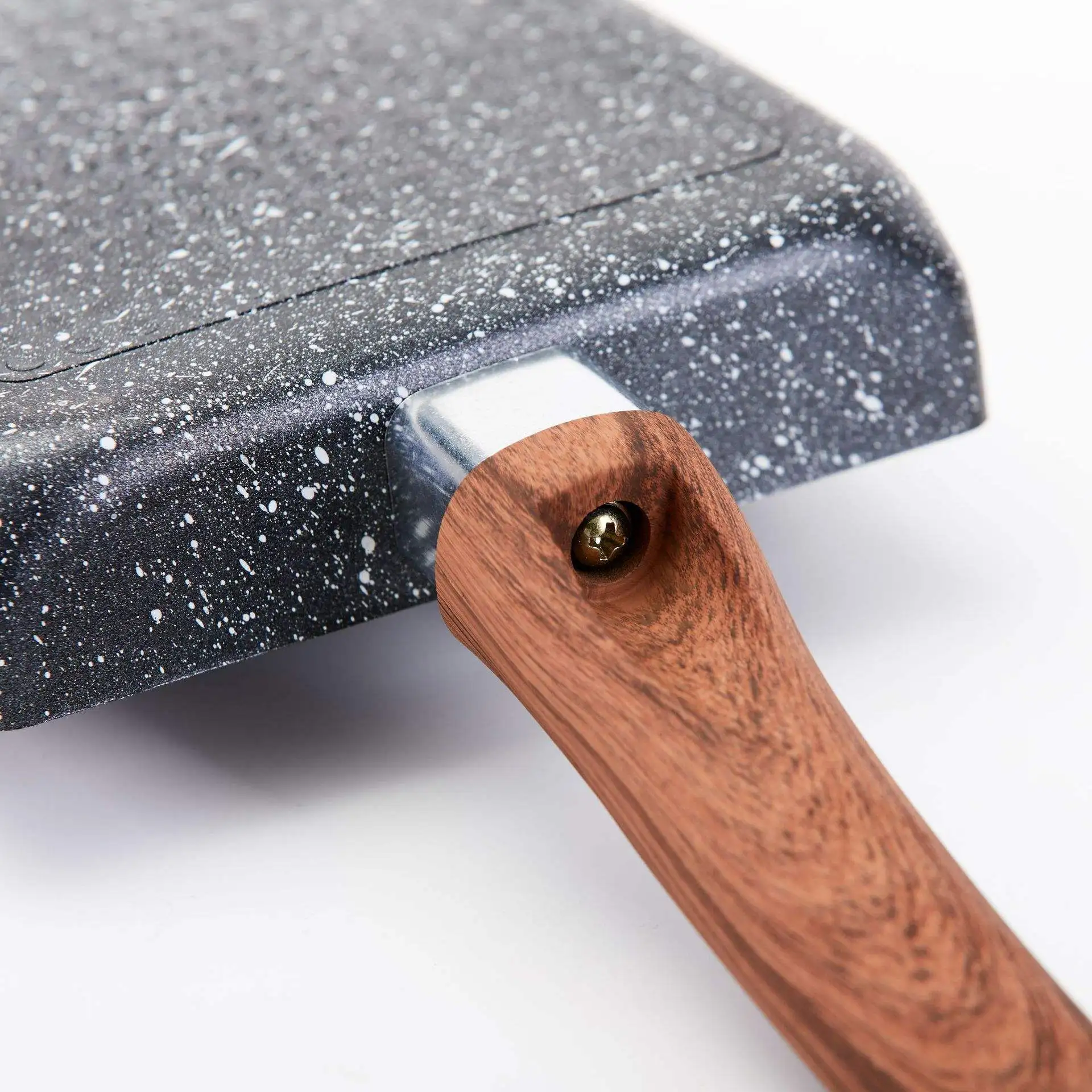 Pre-seasoned Rectangle Mini Frying Pan Egg Pan Japanese Omelette Pan High Quality Non-stick Cast Iron 13*18cm